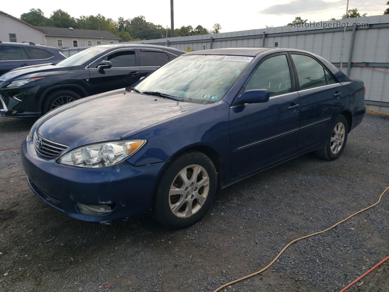 2005 Toyota Camry Le Blue vin: 4T1BF30K15U087283