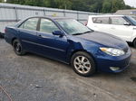 2005 Toyota Camry Le Blue vin: 4T1BF30K15U087283