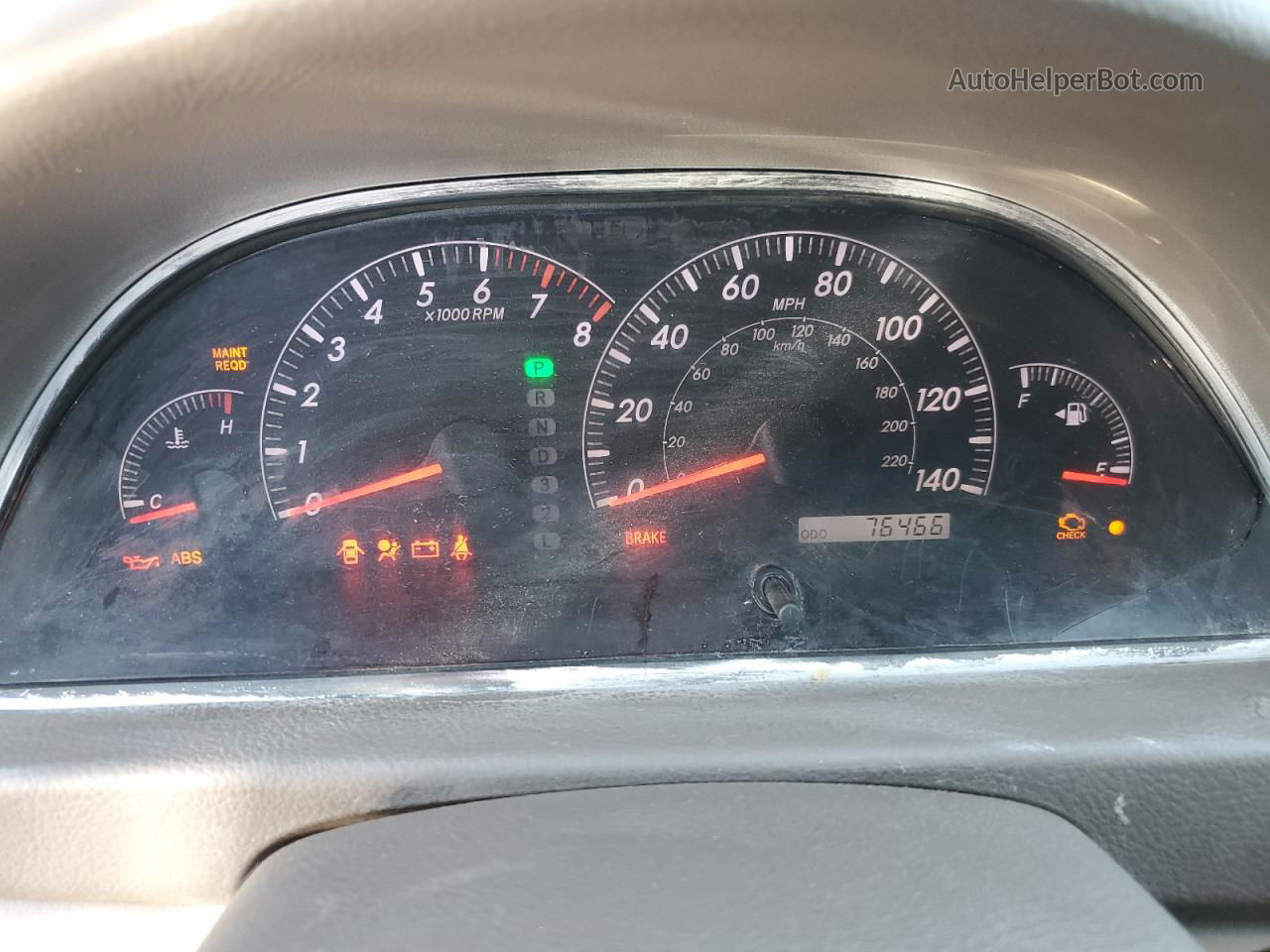 2005 Toyota Camry Le Золотой vin: 4T1BF30K55U082636