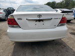 2005 Toyota Camry Le White vin: 4T1BF30K75U091208