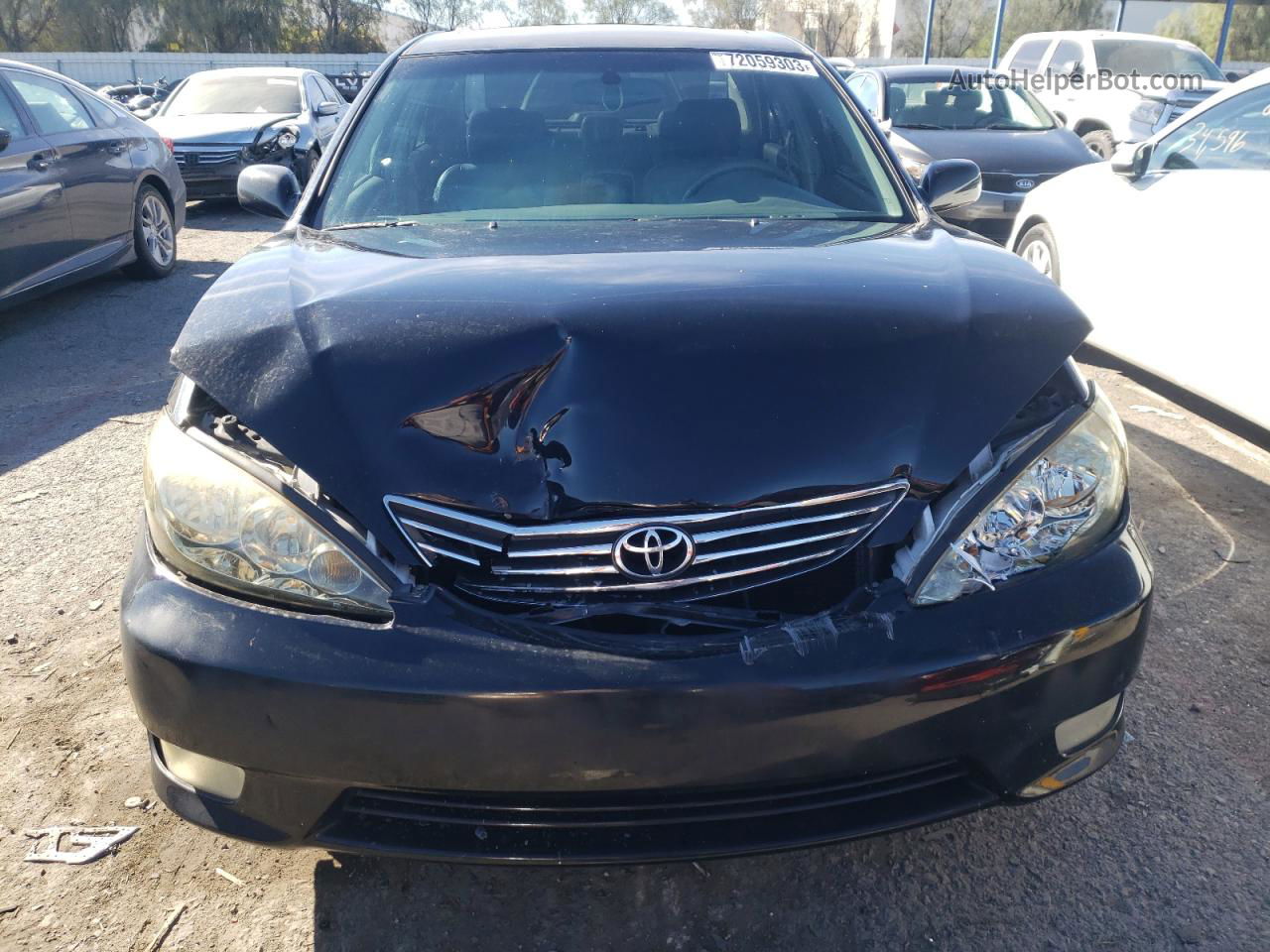 2005 Toyota Camry Le Black vin: 4T1BF30K75U096134