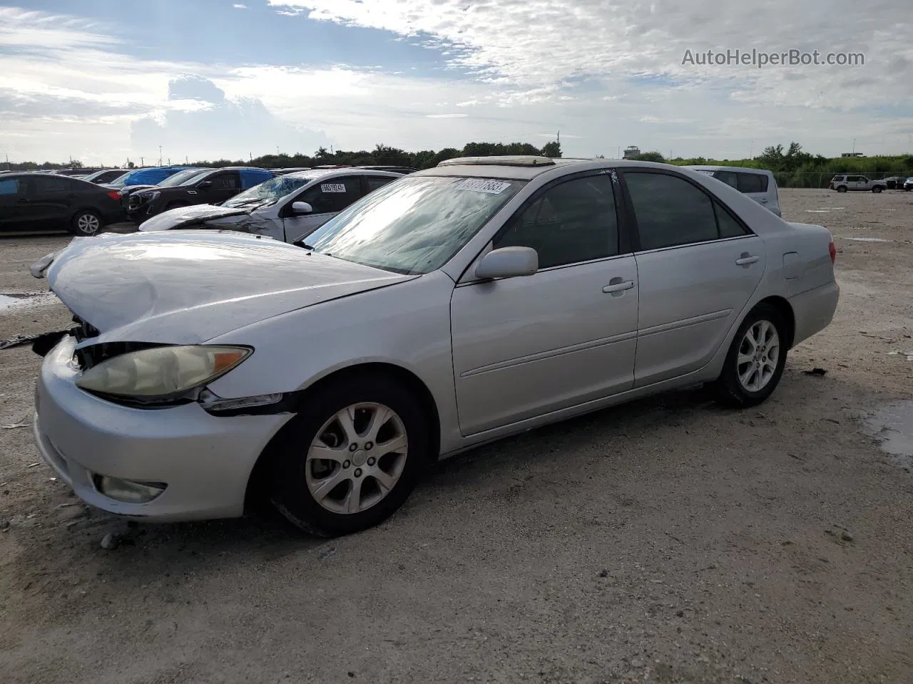 2005 Toyota Camry Le Серебряный vin: 4T1BF32K95U108202