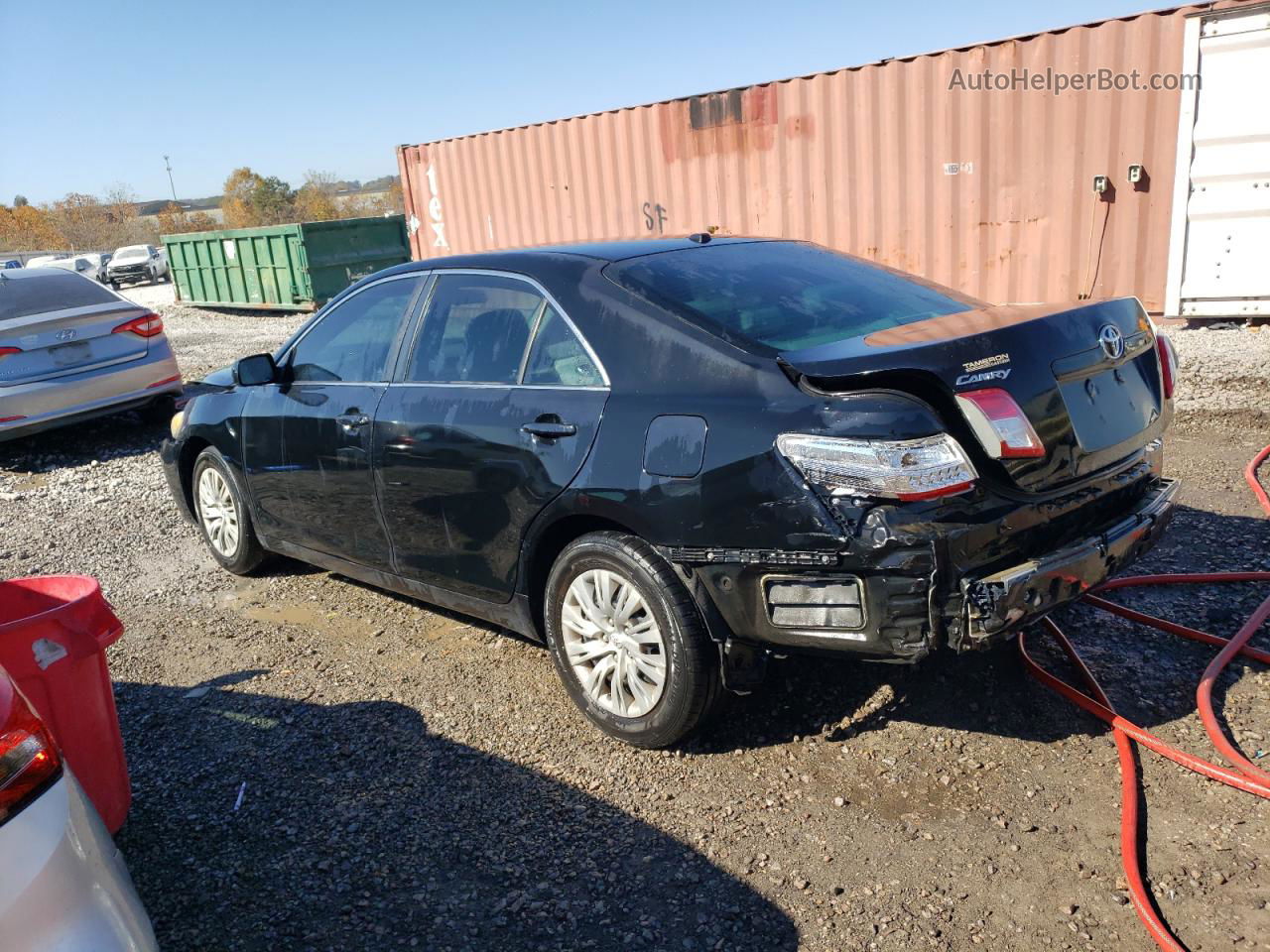 2011 Toyota Camry Base Black vin: 4T1BF3EK0BU117913