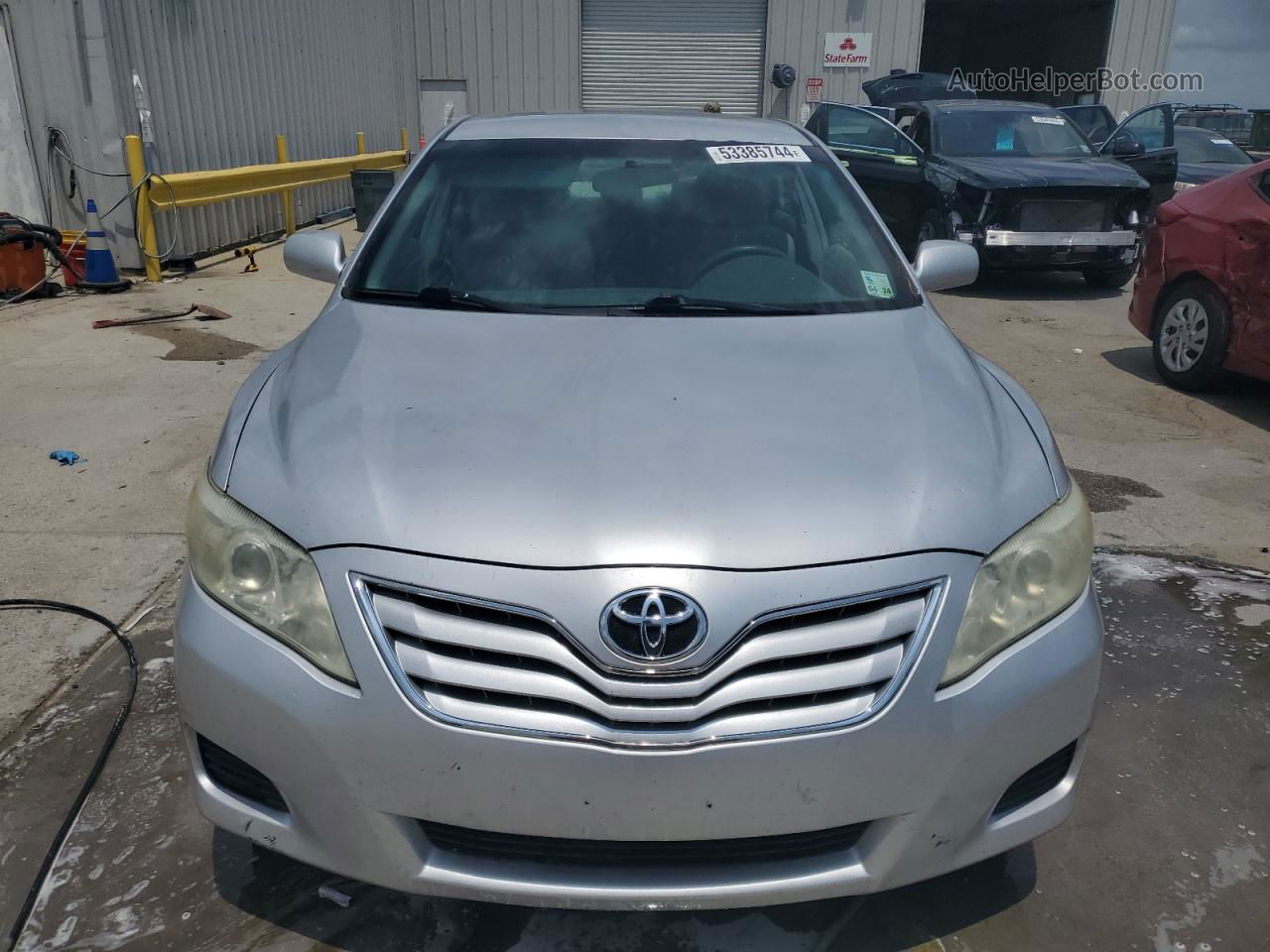 2011 Toyota Camry Base Silver vin: 4T1BF3EK0BU122884