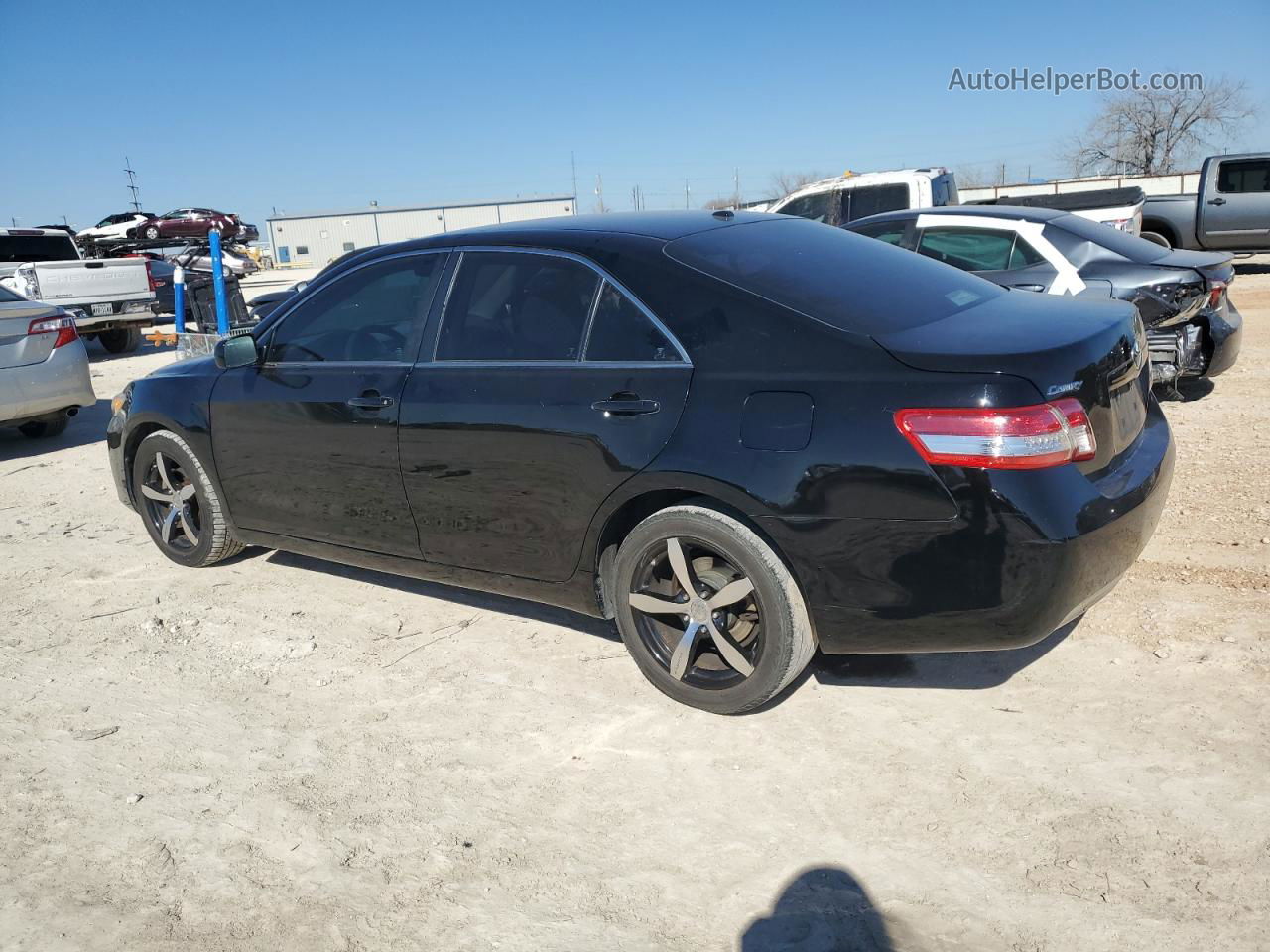 2011 Toyota Camry Base Black vin: 4T1BF3EK0BU125235