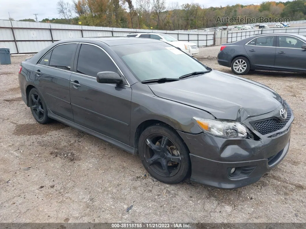 2011 Toyota Camry Se Серый vin: 4T1BF3EK0BU142567