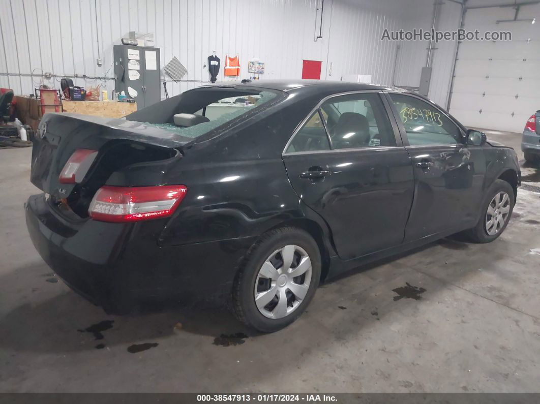 2011 Toyota Camry Le Черный vin: 4T1BF3EK0BU162401