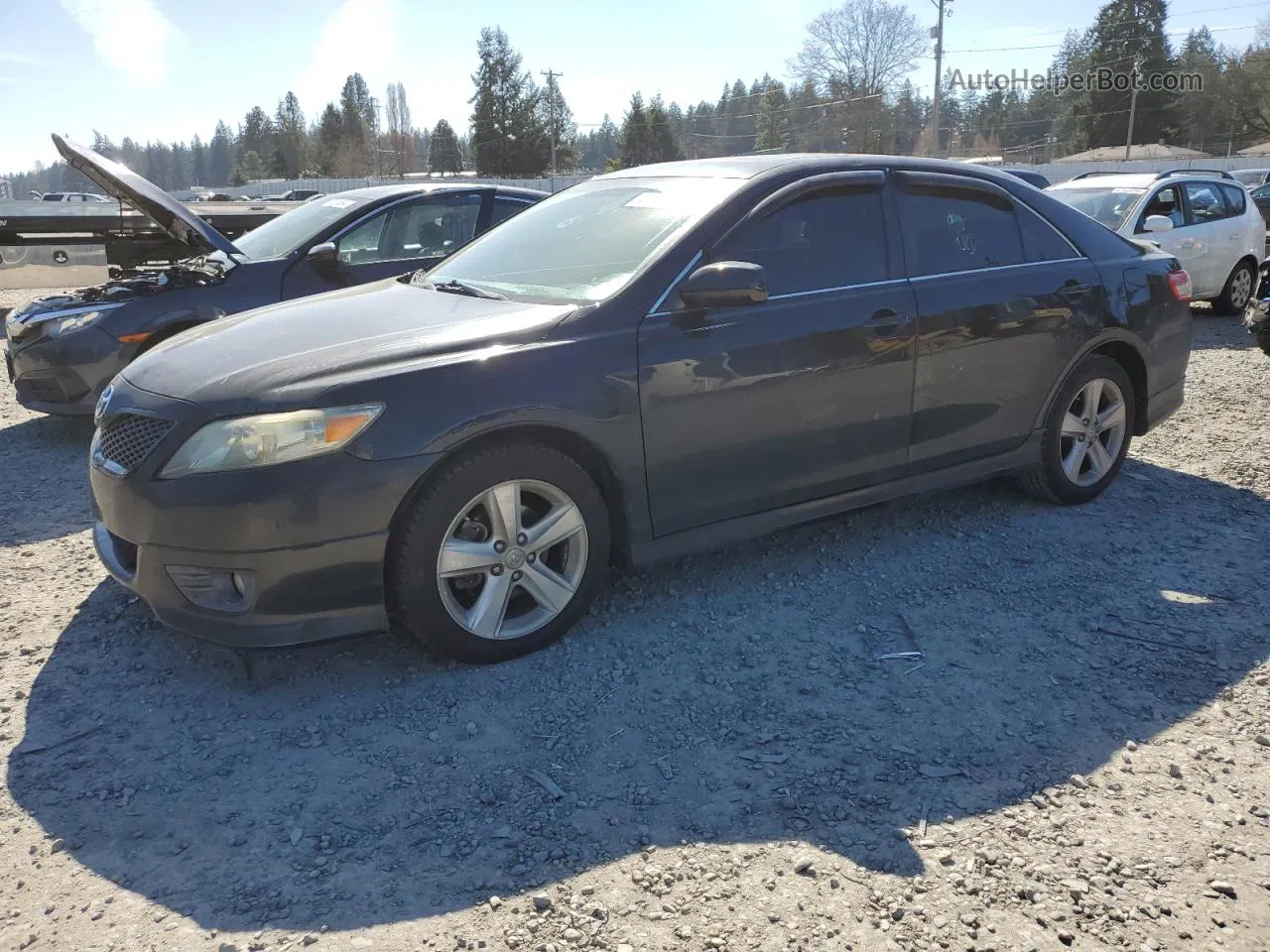 2011 Toyota Camry Base Black vin: 4T1BF3EK0BU168070