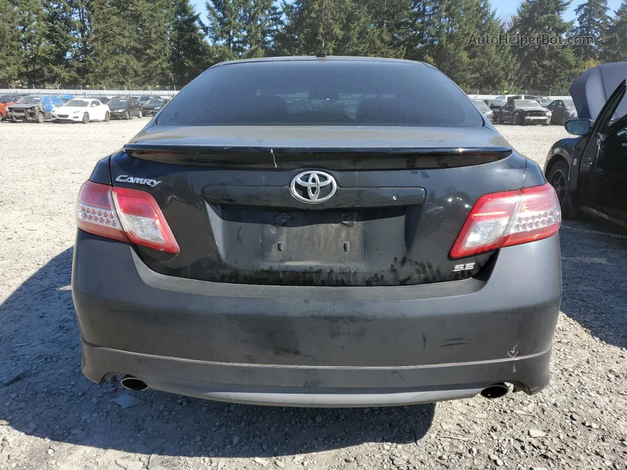 2011 Toyota Camry Base Black vin: 4T1BF3EK0BU168070