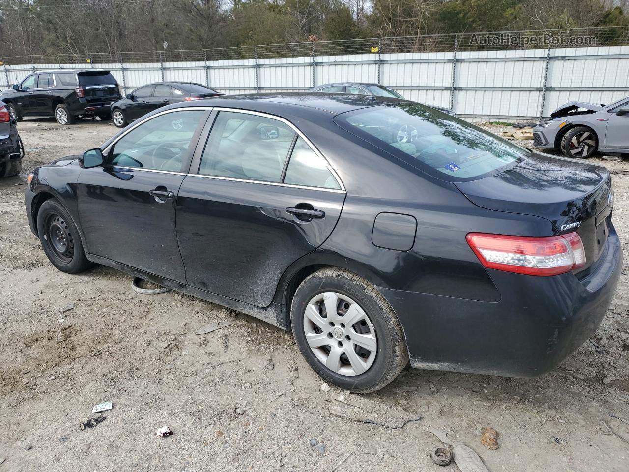 2011 Toyota Camry Base Черный vin: 4T1BF3EK0BU174449