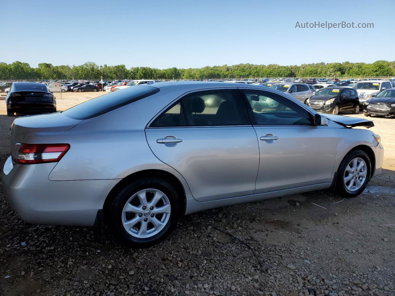 2011 Toyota Camry Base Silver vin: 4T1BF3EK0BU176427