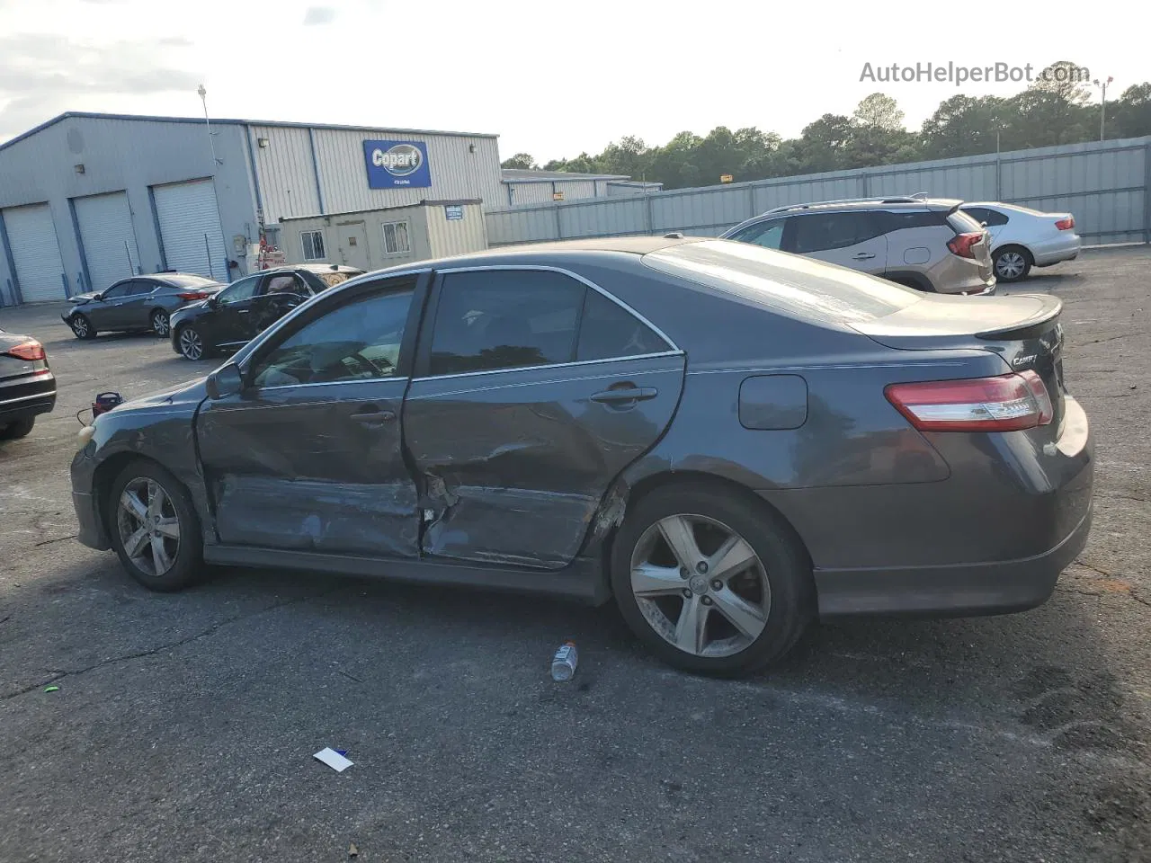 2011 Toyota Camry Base Серый vin: 4T1BF3EK0BU197911