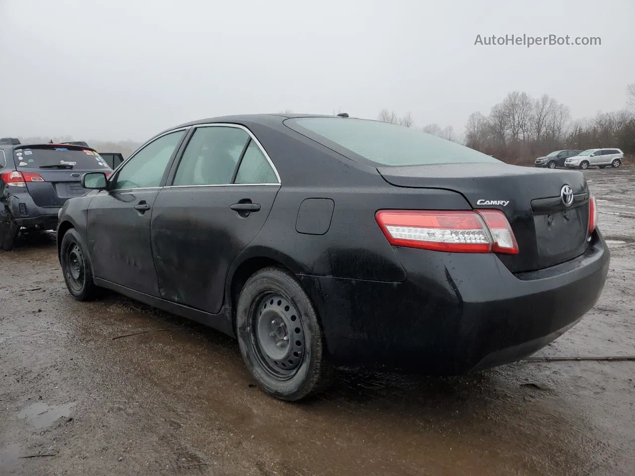 2011 Toyota Camry Base Черный vin: 4T1BF3EK0BU210480