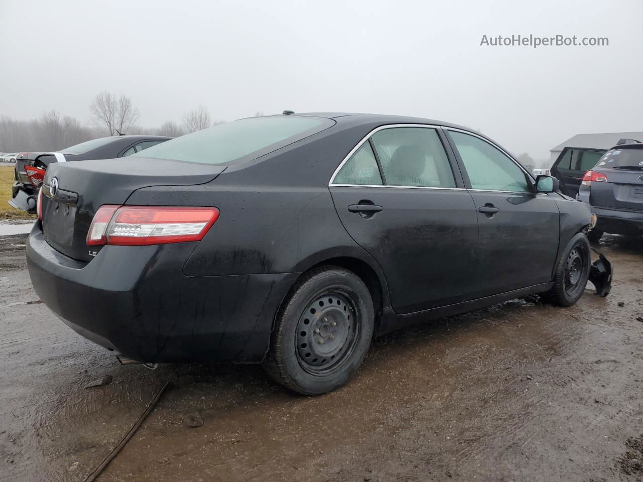 2011 Toyota Camry Base Black vin: 4T1BF3EK0BU210480