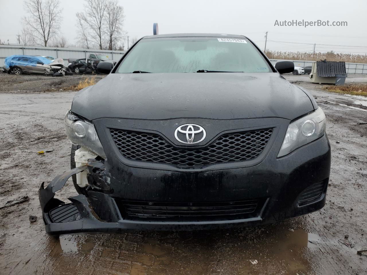 2011 Toyota Camry Base Black vin: 4T1BF3EK0BU210480