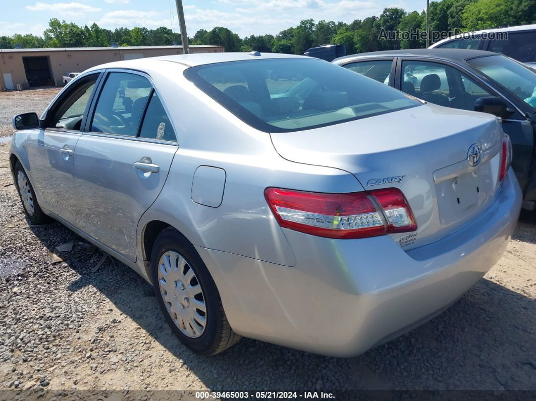 2011 Toyota Camry Le Silver vin: 4T1BF3EK0BU210687