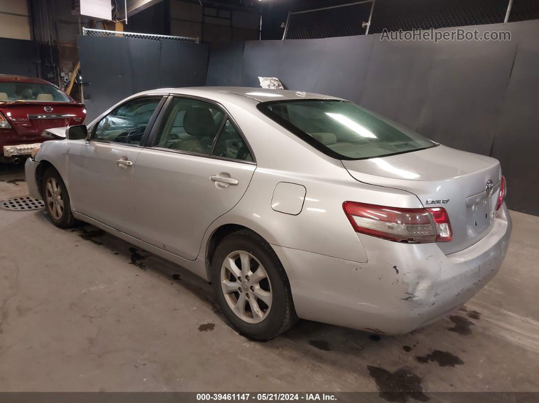 2011 Toyota Camry Le Silver vin: 4T1BF3EK0BU228929