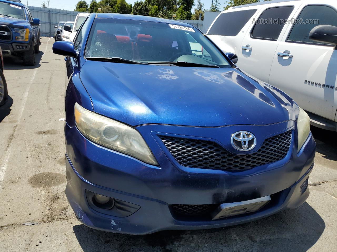 2011 Toyota Camry Base Blue vin: 4T1BF3EK0BU583230