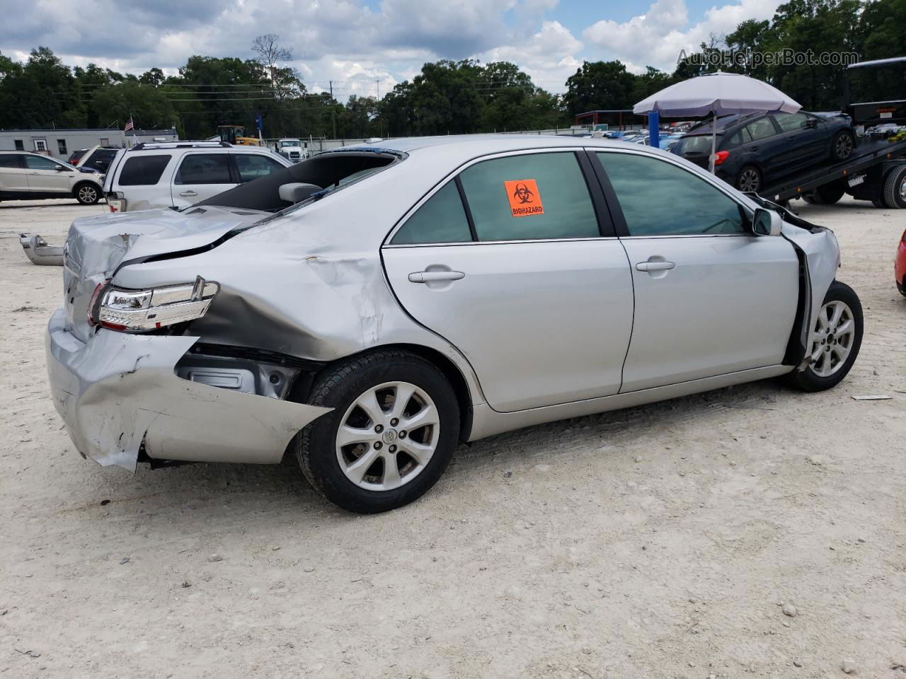 2011 Toyota Camry Base Silver vin: 4T1BF3EK0BU604187