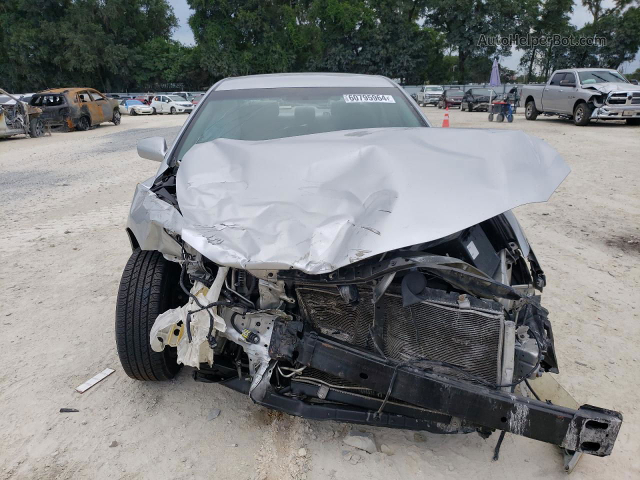 2011 Toyota Camry Base Silver vin: 4T1BF3EK0BU604187