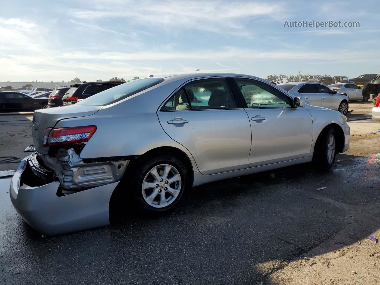 2011 Toyota Camry Base Silver vin: 4T1BF3EK0BU642521