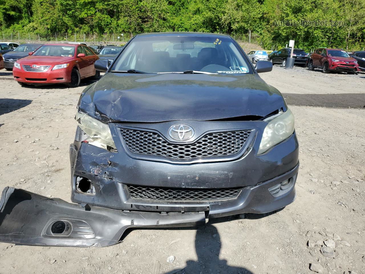 2011 Toyota Camry Base Charcoal vin: 4T1BF3EK0BU675714