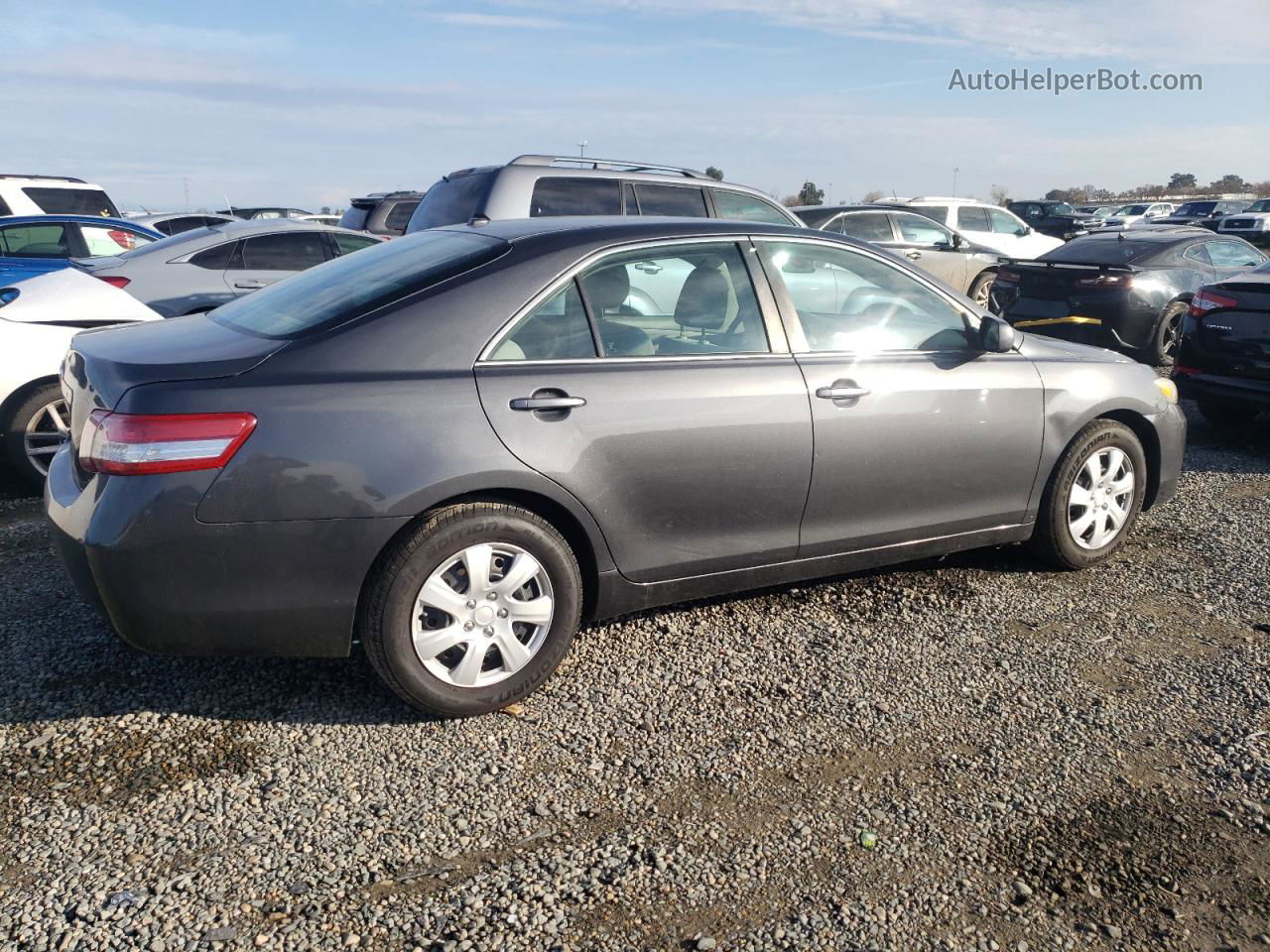 2011 Toyota Camry Base Серый vin: 4T1BF3EK0BU684543