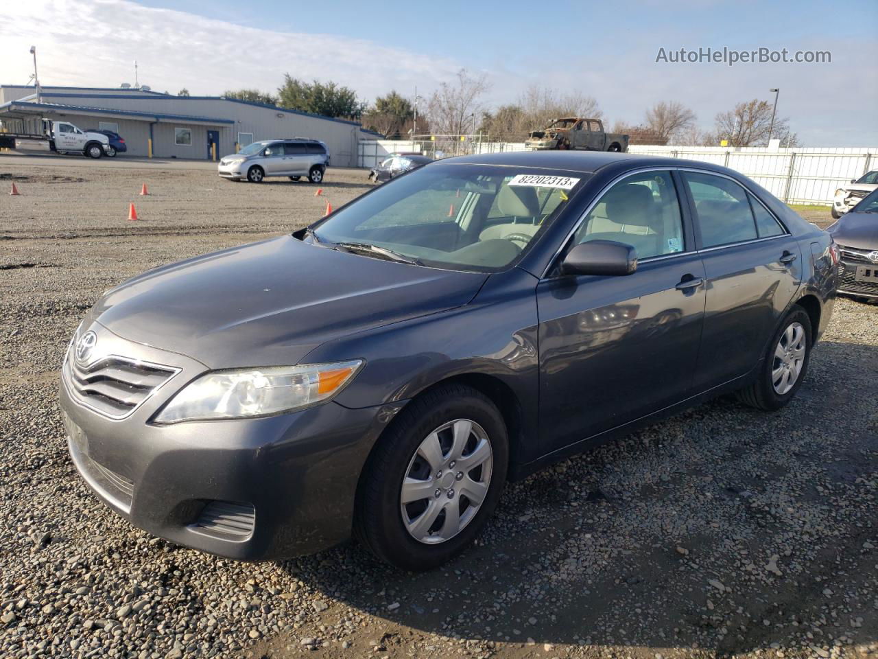 2011 Toyota Camry Base Серый vin: 4T1BF3EK0BU684543