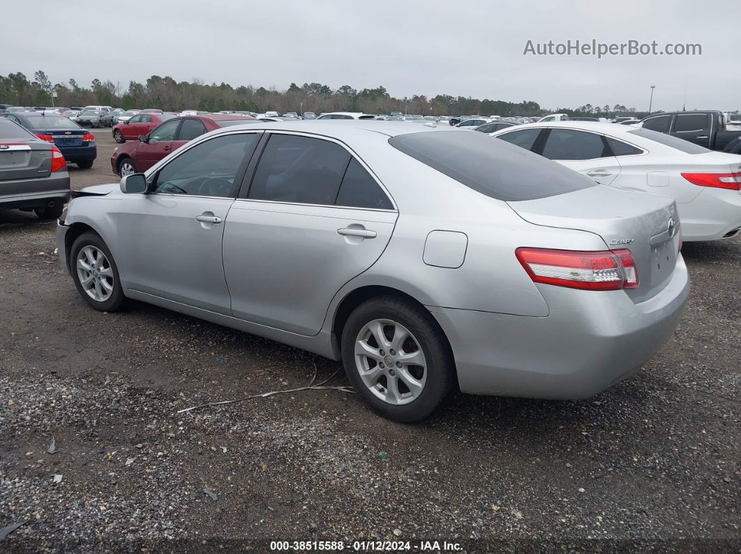 2011 Toyota Camry Le Silver vin: 4T1BF3EK0BU689984