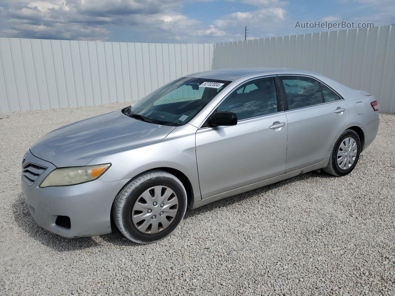 2011 Toyota Camry Base Silver vin: 4T1BF3EK0BU708890