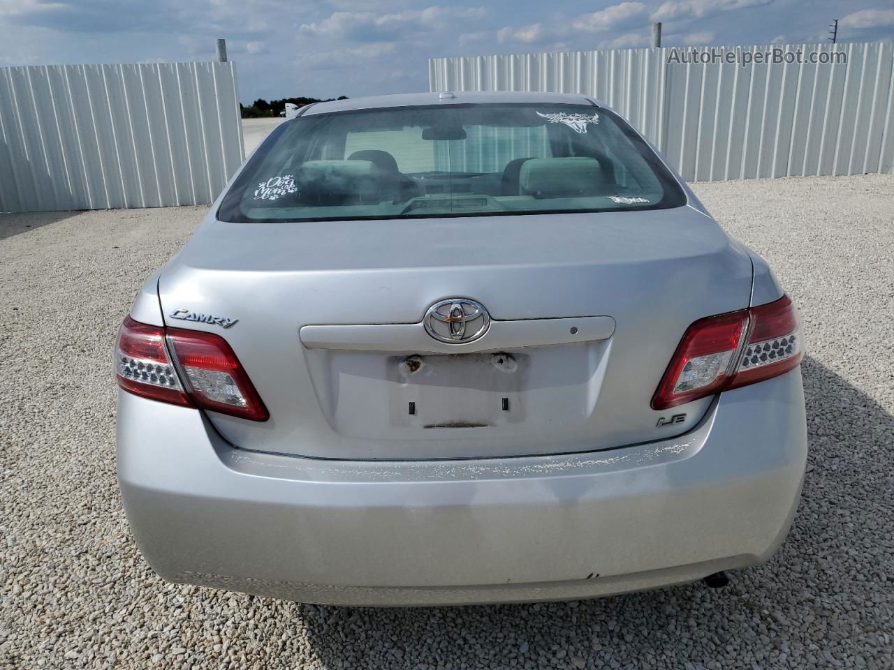 2011 Toyota Camry Base Silver vin: 4T1BF3EK0BU708890