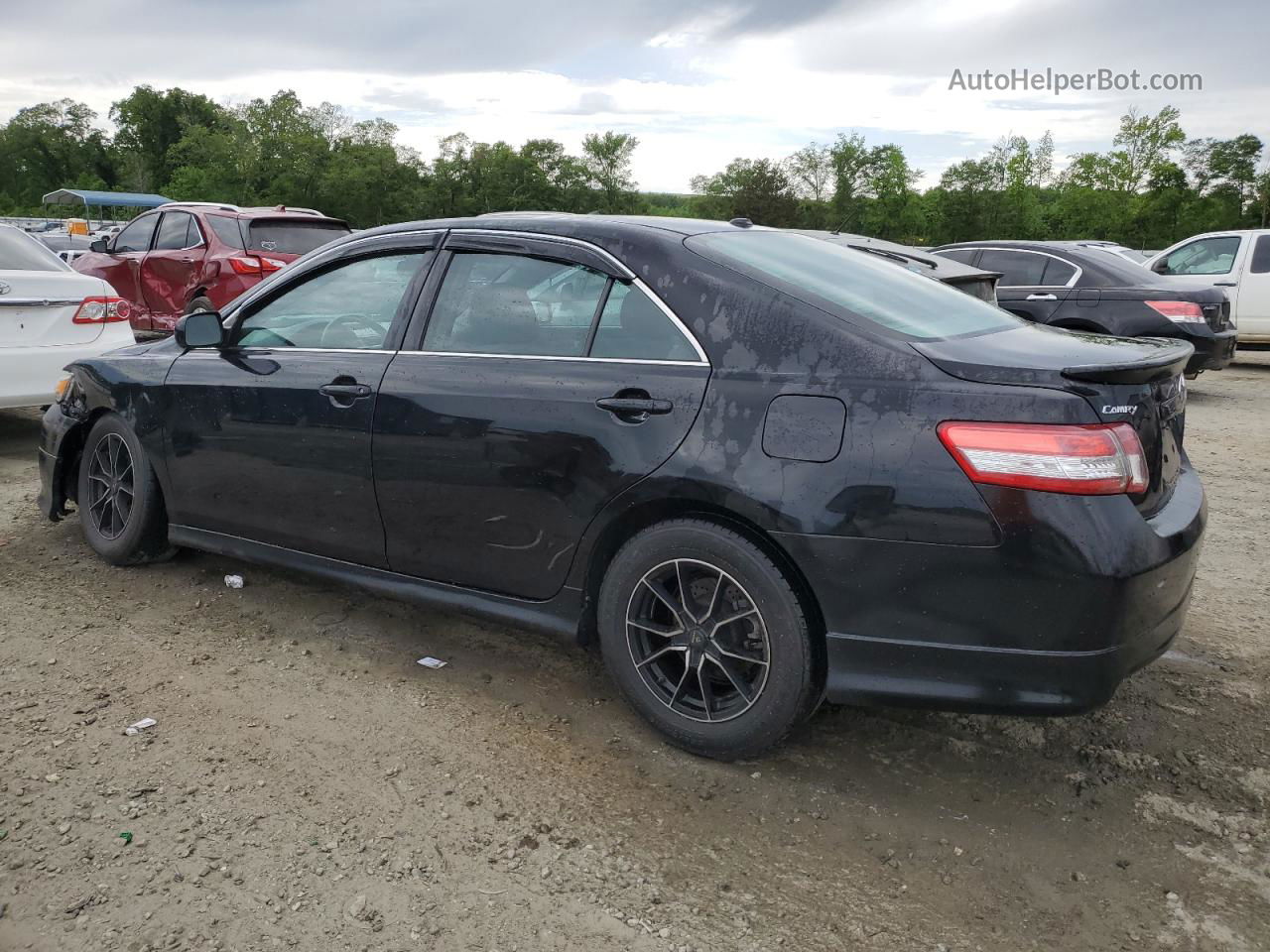 2011 Toyota Camry Base Black vin: 4T1BF3EK0BU734065