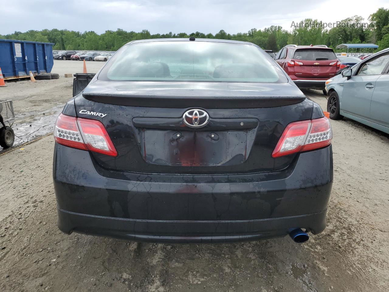 2011 Toyota Camry Base Black vin: 4T1BF3EK0BU734065