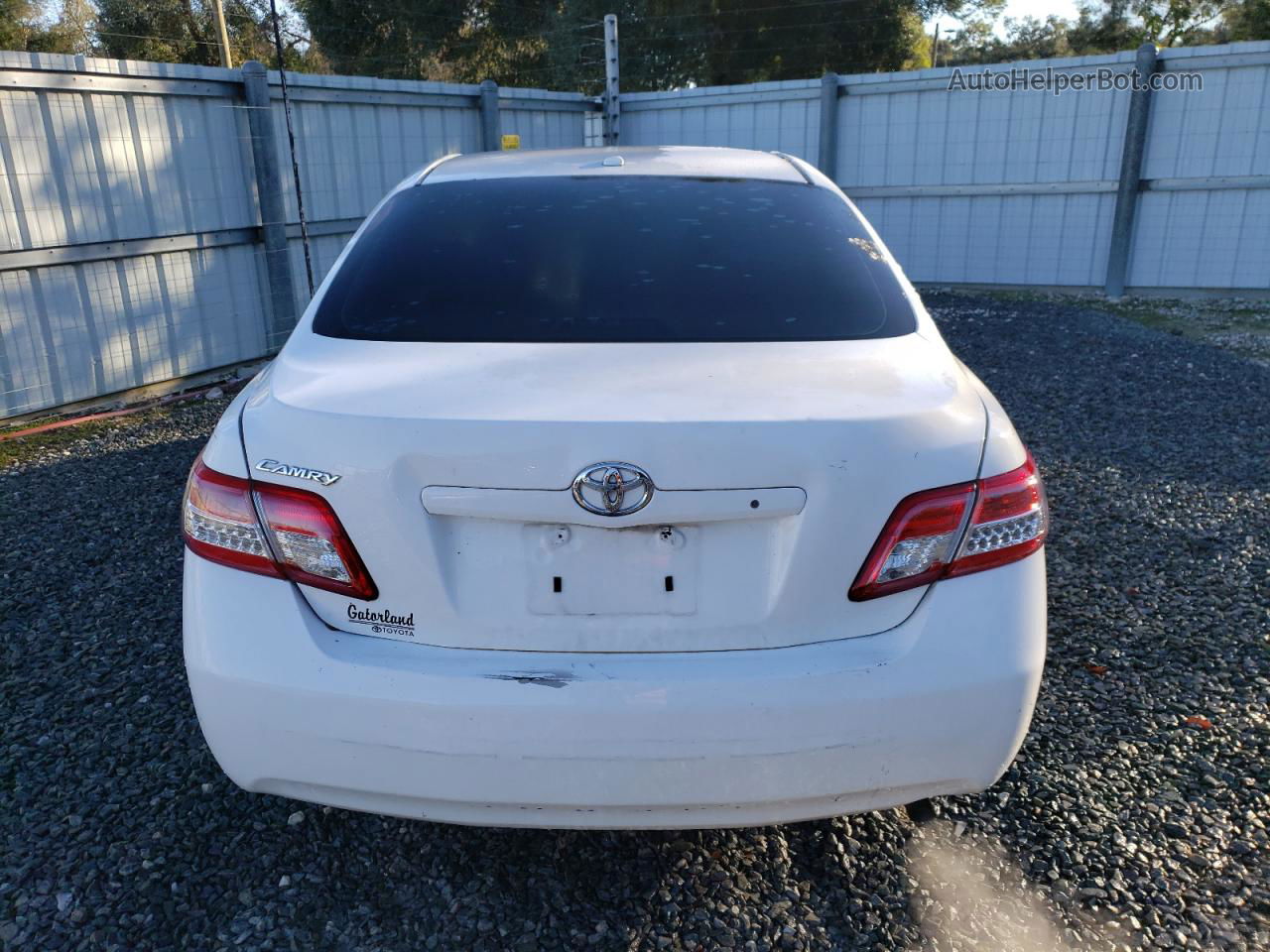 2011 Toyota Camry Base White vin: 4T1BF3EK0BU753246