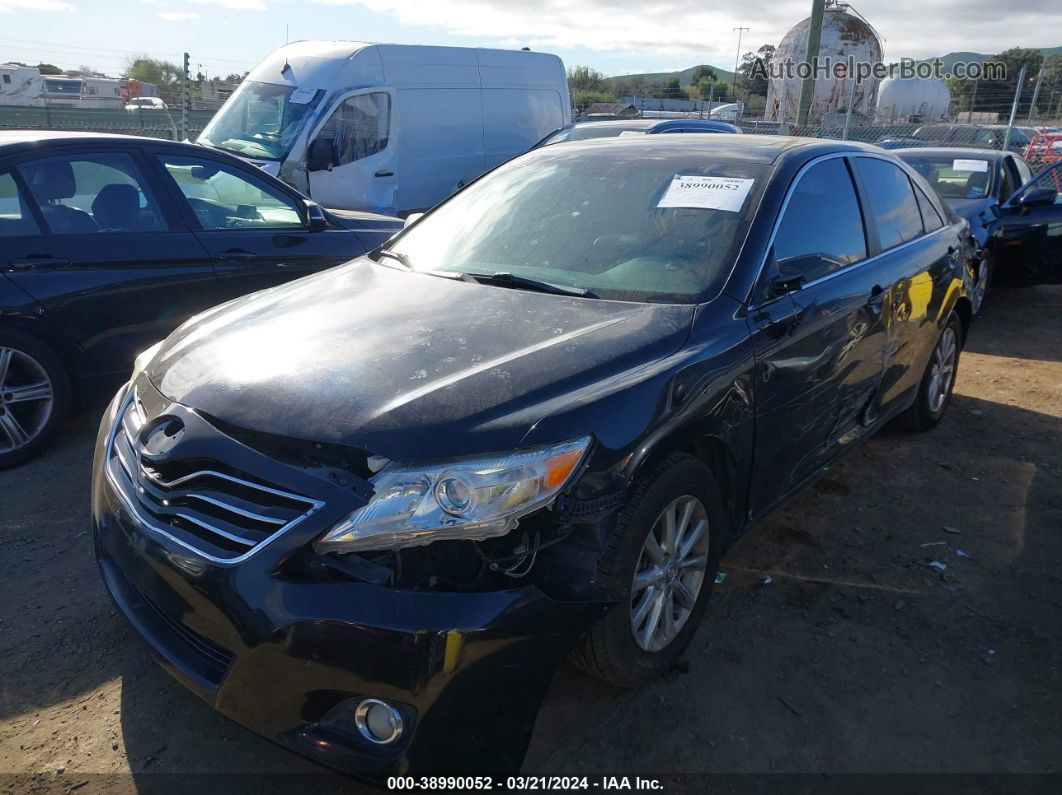 2011 Toyota Camry Xle Black vin: 4T1BF3EK0BU757877