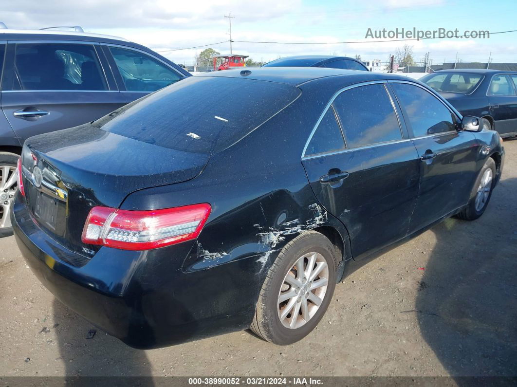 2011 Toyota Camry Xle Black vin: 4T1BF3EK0BU757877