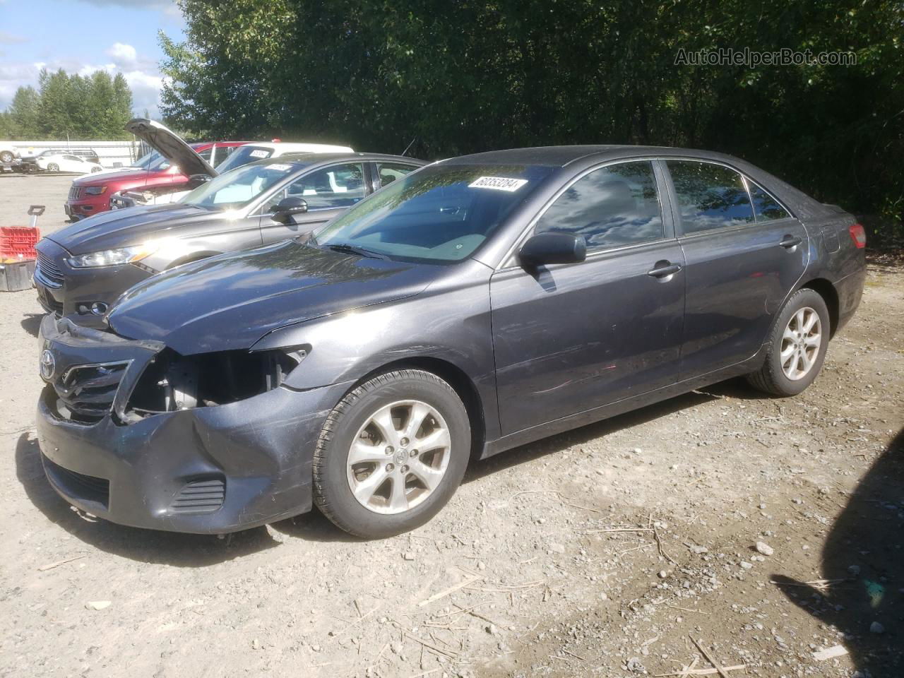 2011 Toyota Camry Base Gray vin: 4T1BF3EK0BU758804