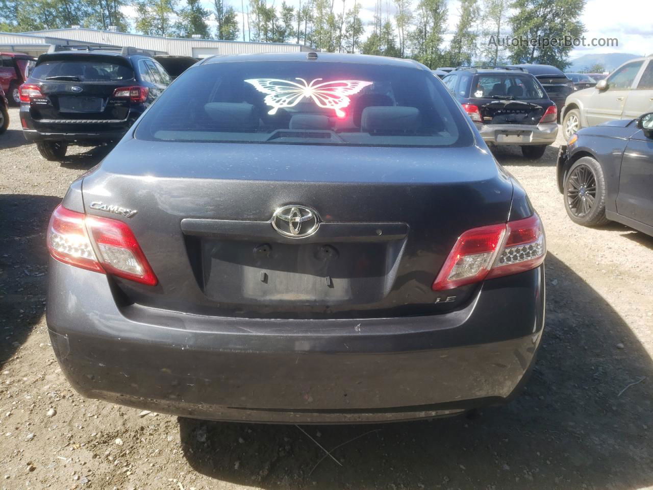 2011 Toyota Camry Base Серый vin: 4T1BF3EK0BU758804