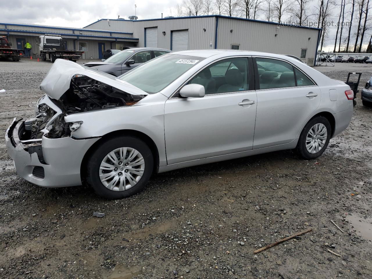 2011 Toyota Camry Base Silver vin: 4T1BF3EK0BU759564