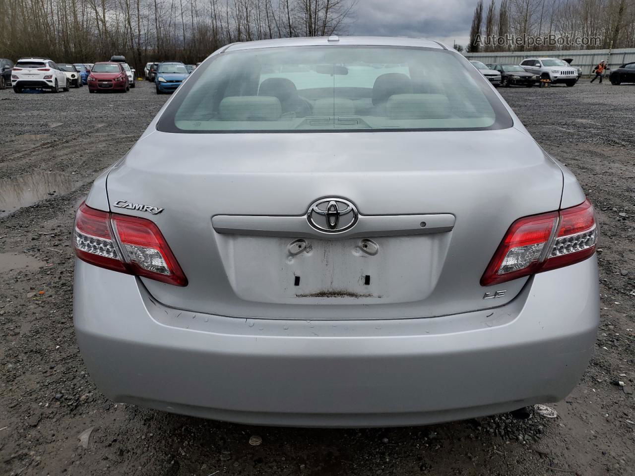 2011 Toyota Camry Base Silver vin: 4T1BF3EK0BU759564