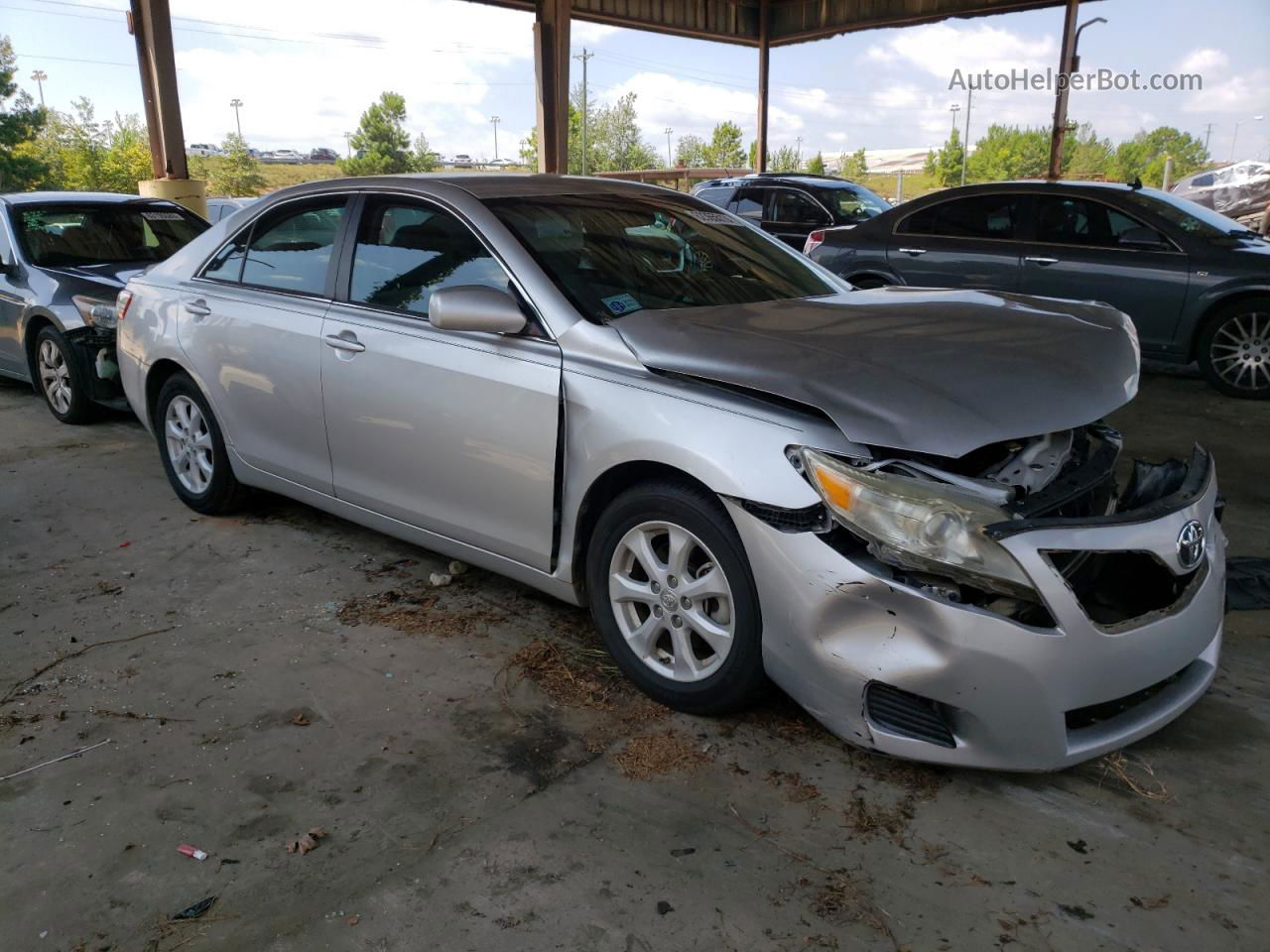 2011 Toyota Camry Base Silver vin: 4T1BF3EK0BU760911