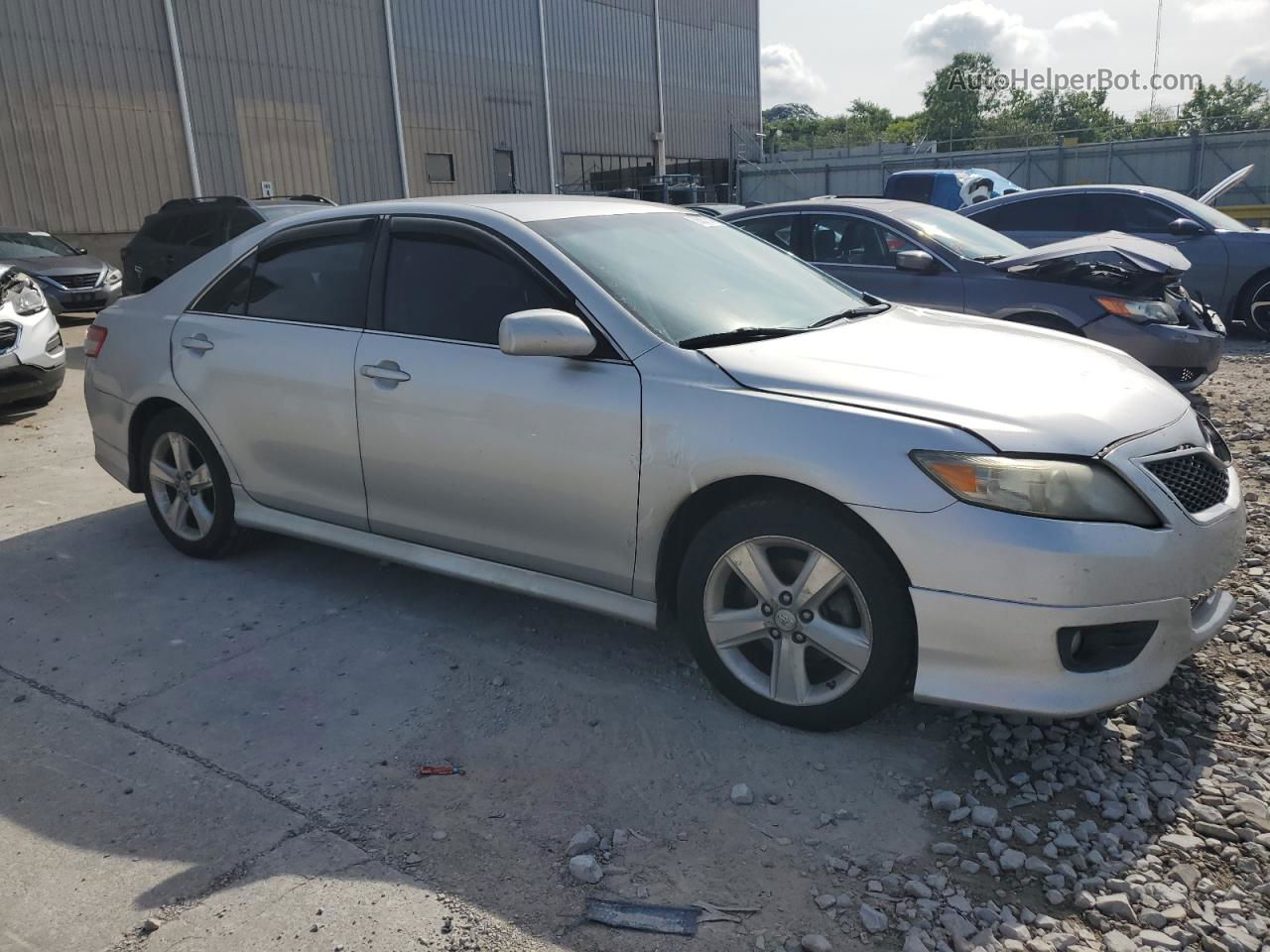 2011 Toyota Camry Base Silver vin: 4T1BF3EK0BU774100