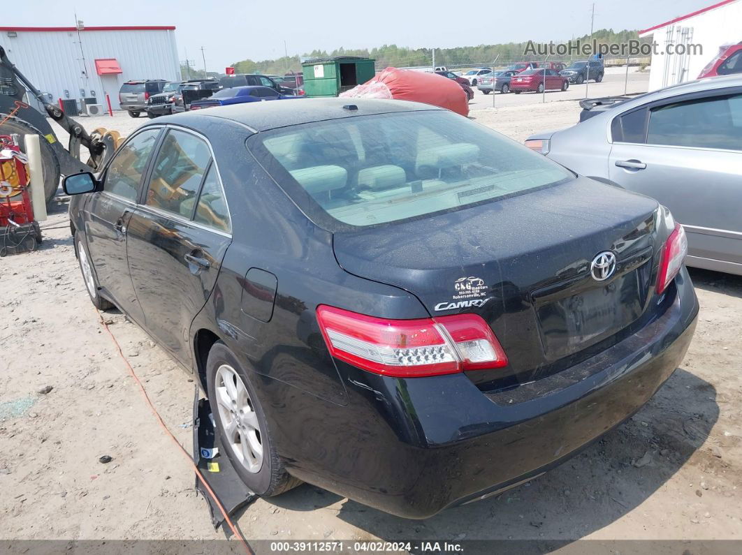 2011 Toyota Camry Le Черный vin: 4T1BF3EK1BU147440