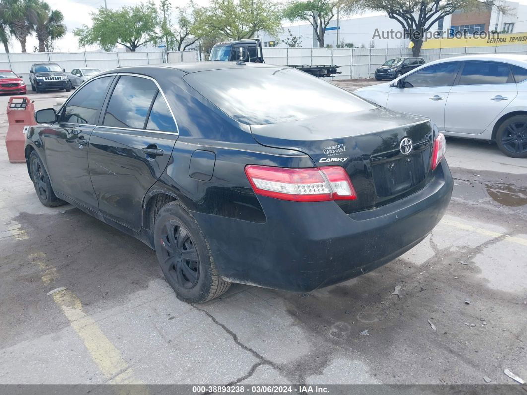 2011 Toyota Camry   Black vin: 4T1BF3EK1BU148670