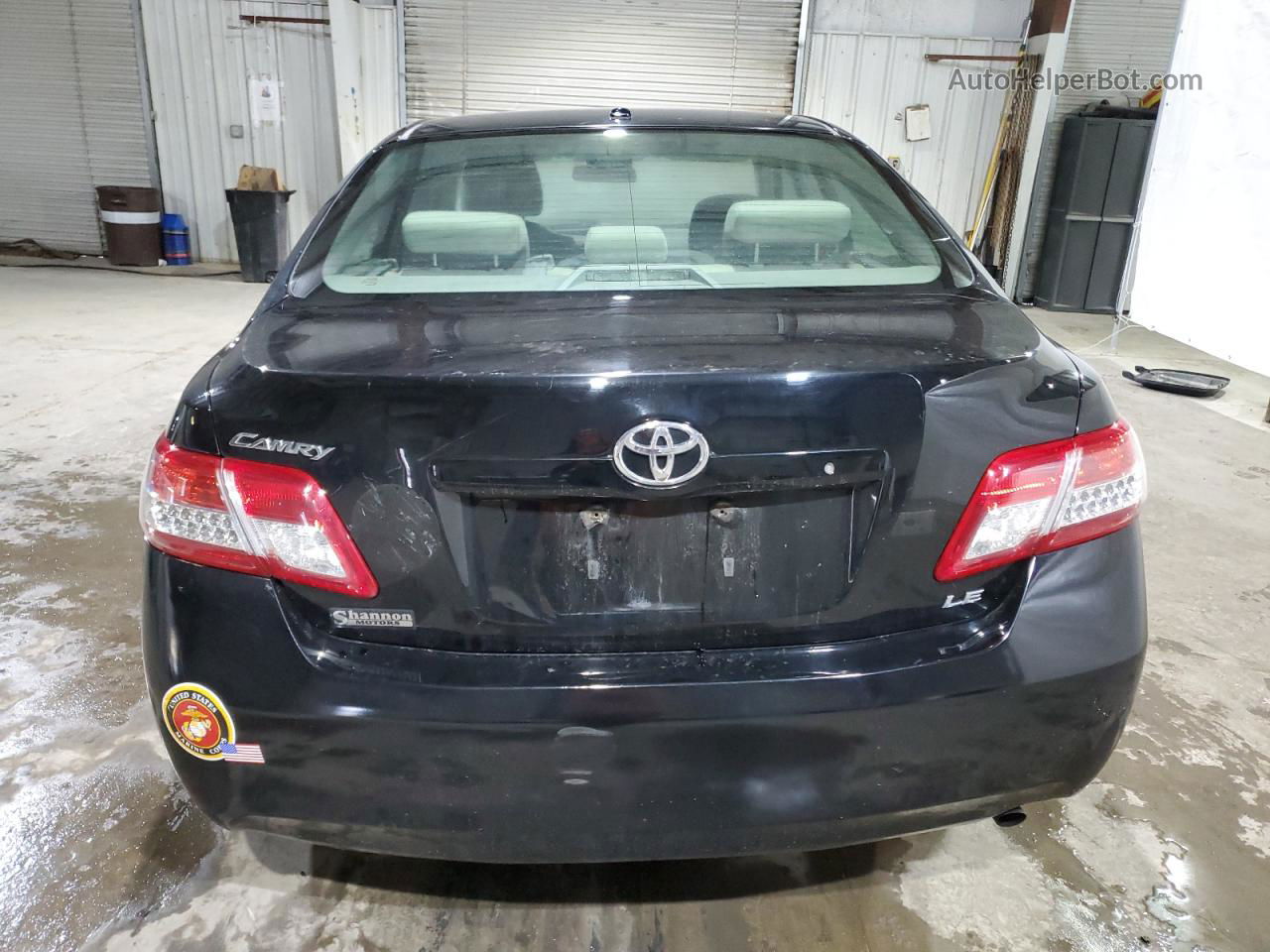 2011 Toyota Camry Base Black vin: 4T1BF3EK1BU160222