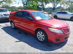 2011 Toyota Camry Le Red vin: 4T1BF3EK1BU180941