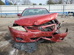 2011 Toyota Camry Base Red vin: 4T1BF3EK1BU183113