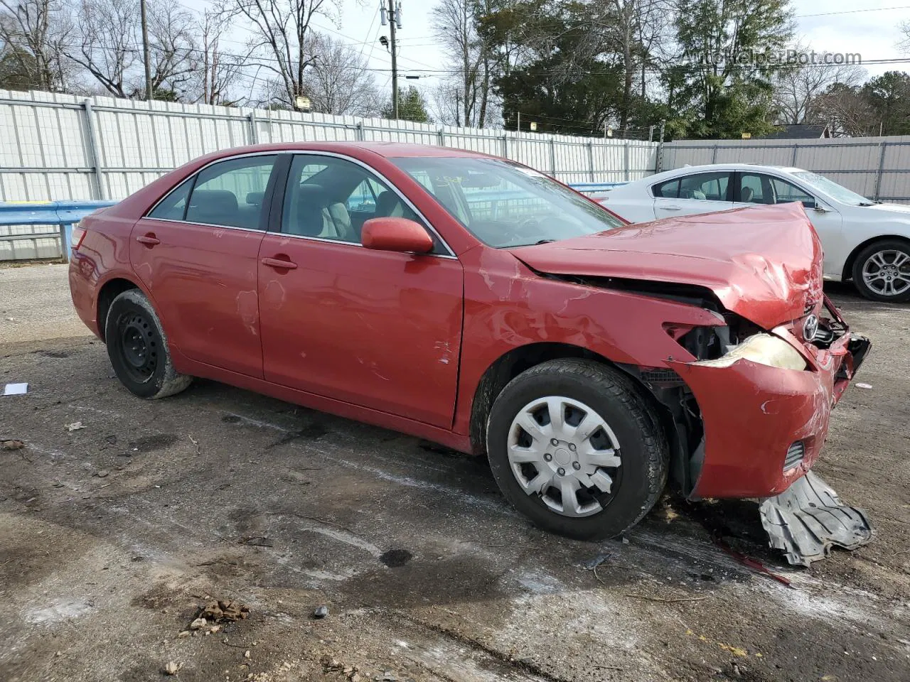 2011 Toyota Camry Base Красный vin: 4T1BF3EK1BU183113