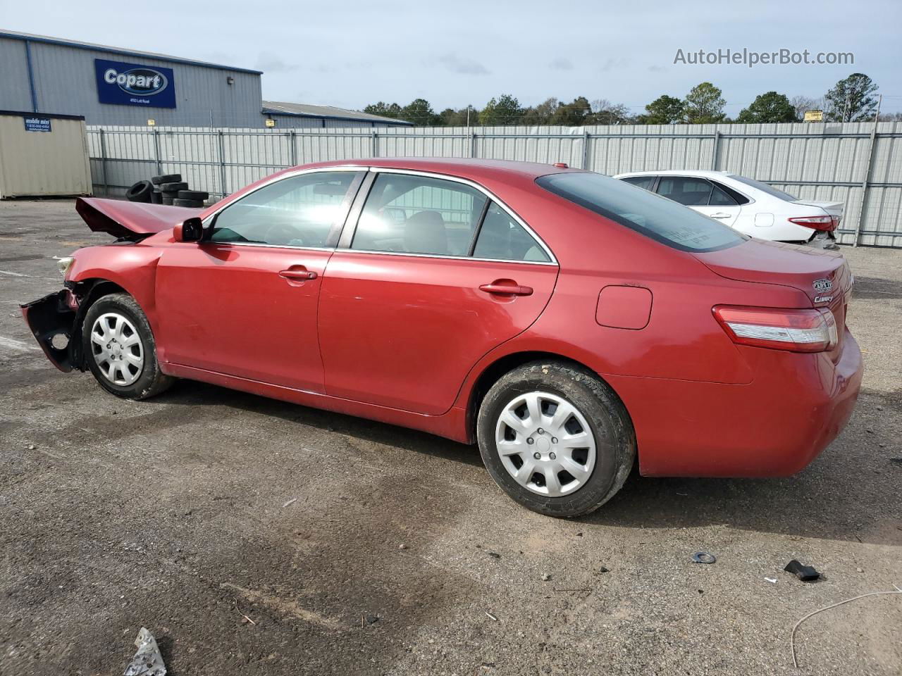 2011 Toyota Camry Base Red vin: 4T1BF3EK1BU183113