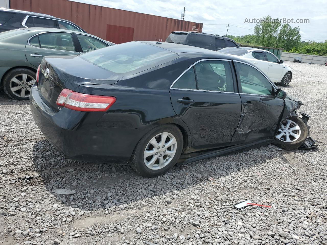 2011 Toyota Camry Base Black vin: 4T1BF3EK1BU190823